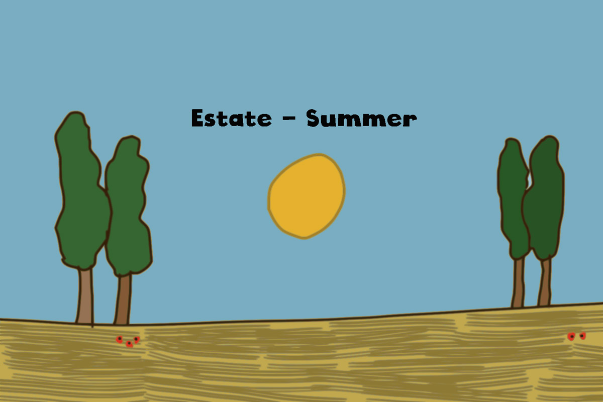 LESSON 5: THE SEASONS in Italian, LE STAGIONI in Italiano