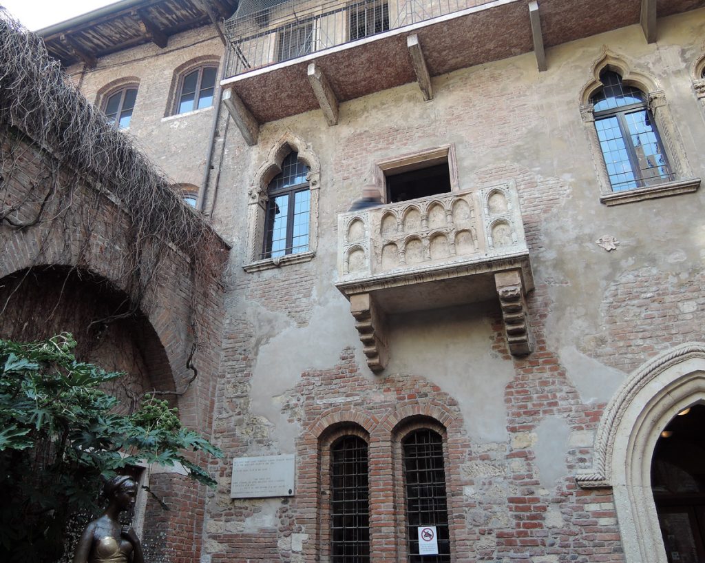 Balcony of Juliet's house