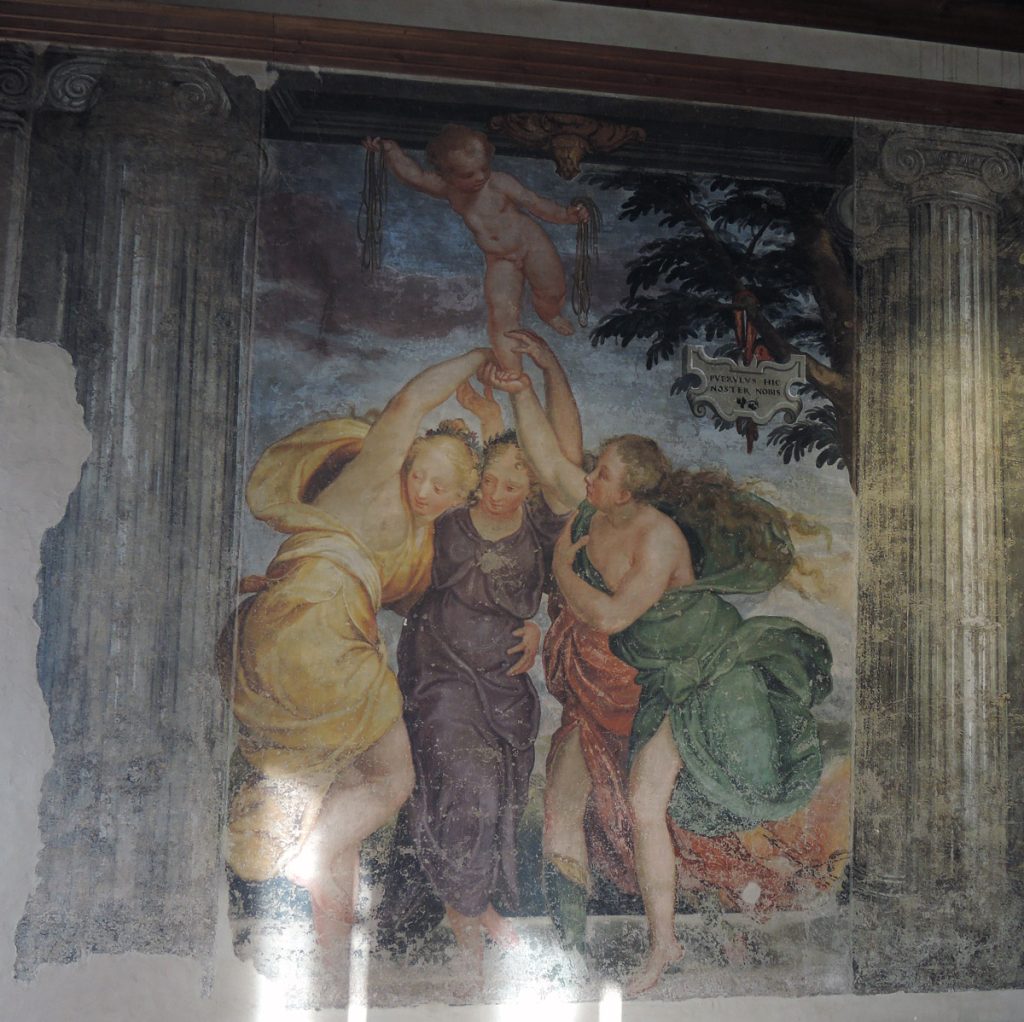 Fresco in the Guariento Room