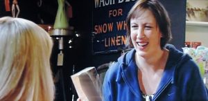 Miranda laughing