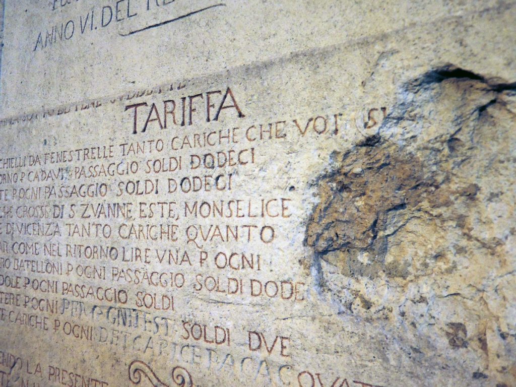 Tariff Carved in Stone