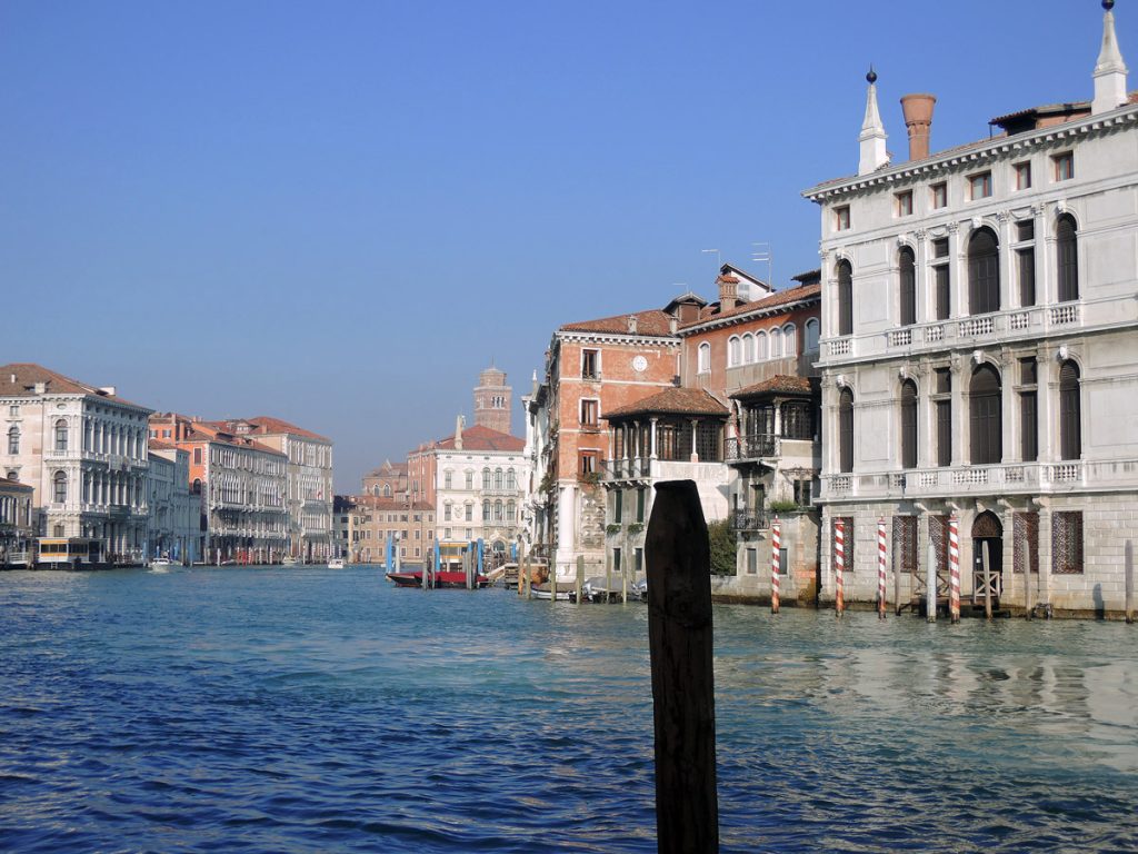 View in front of theVenice Accademia Galleries