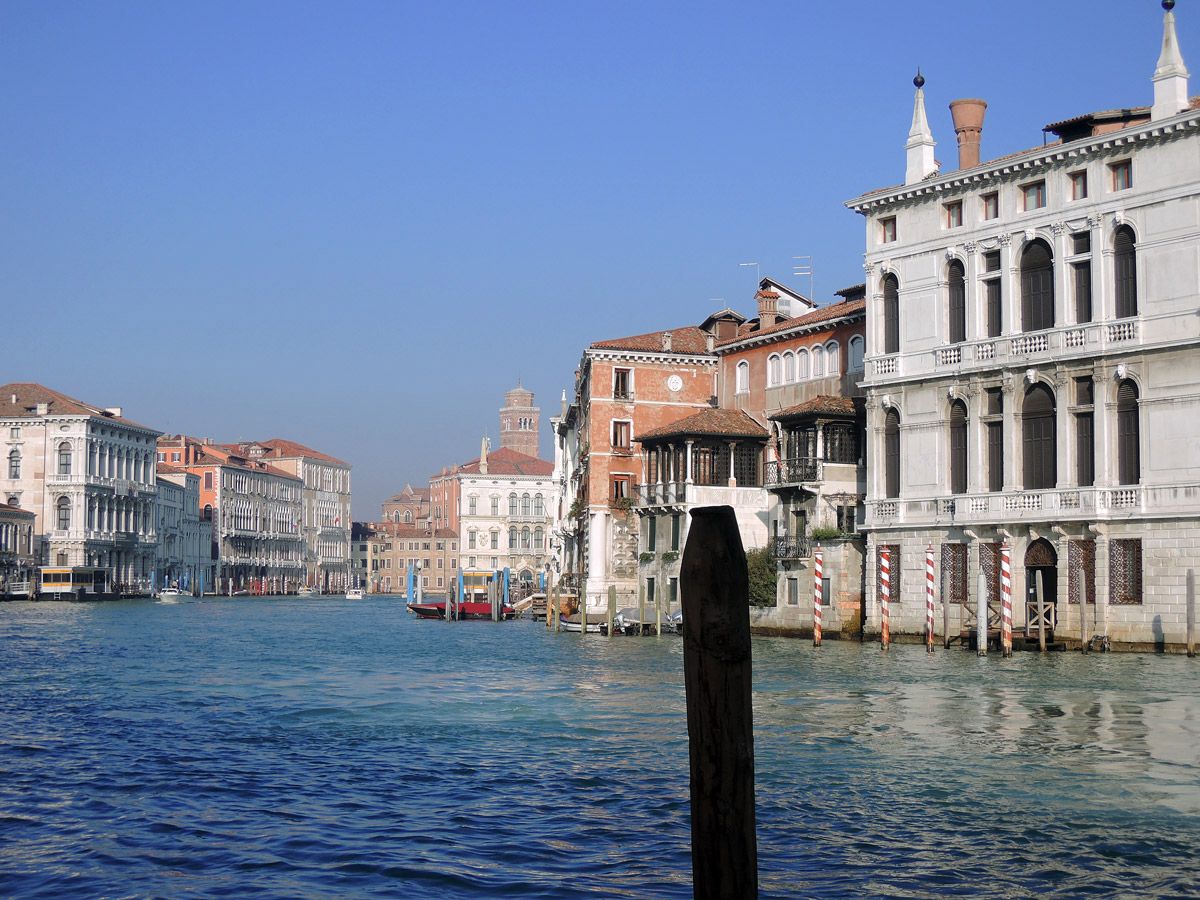 View in front of theVenice Accademia Galleries