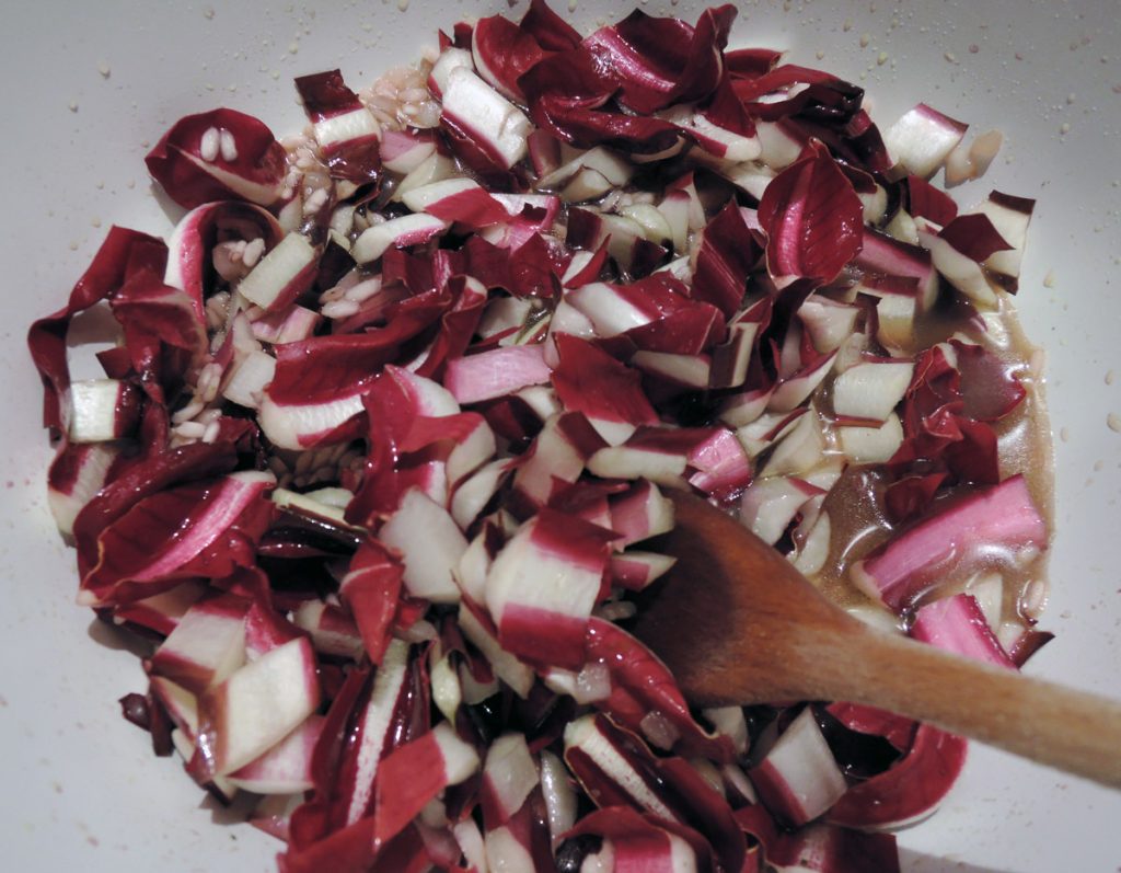 Add the radicchio