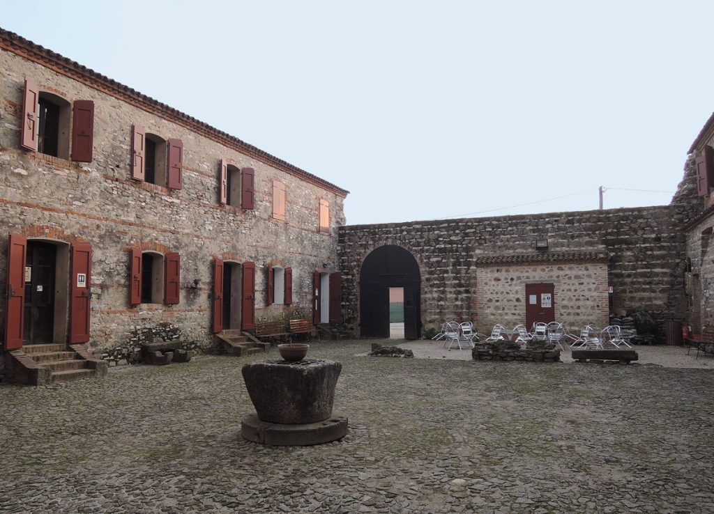 Castle of San Martino courtyard