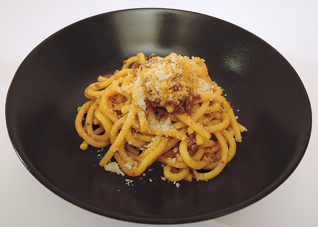 bigoli with ragù
