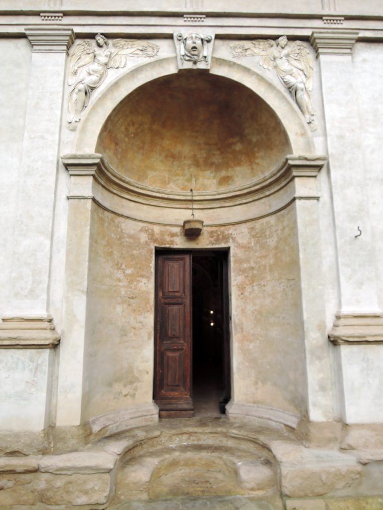 Entrance to the Odeo