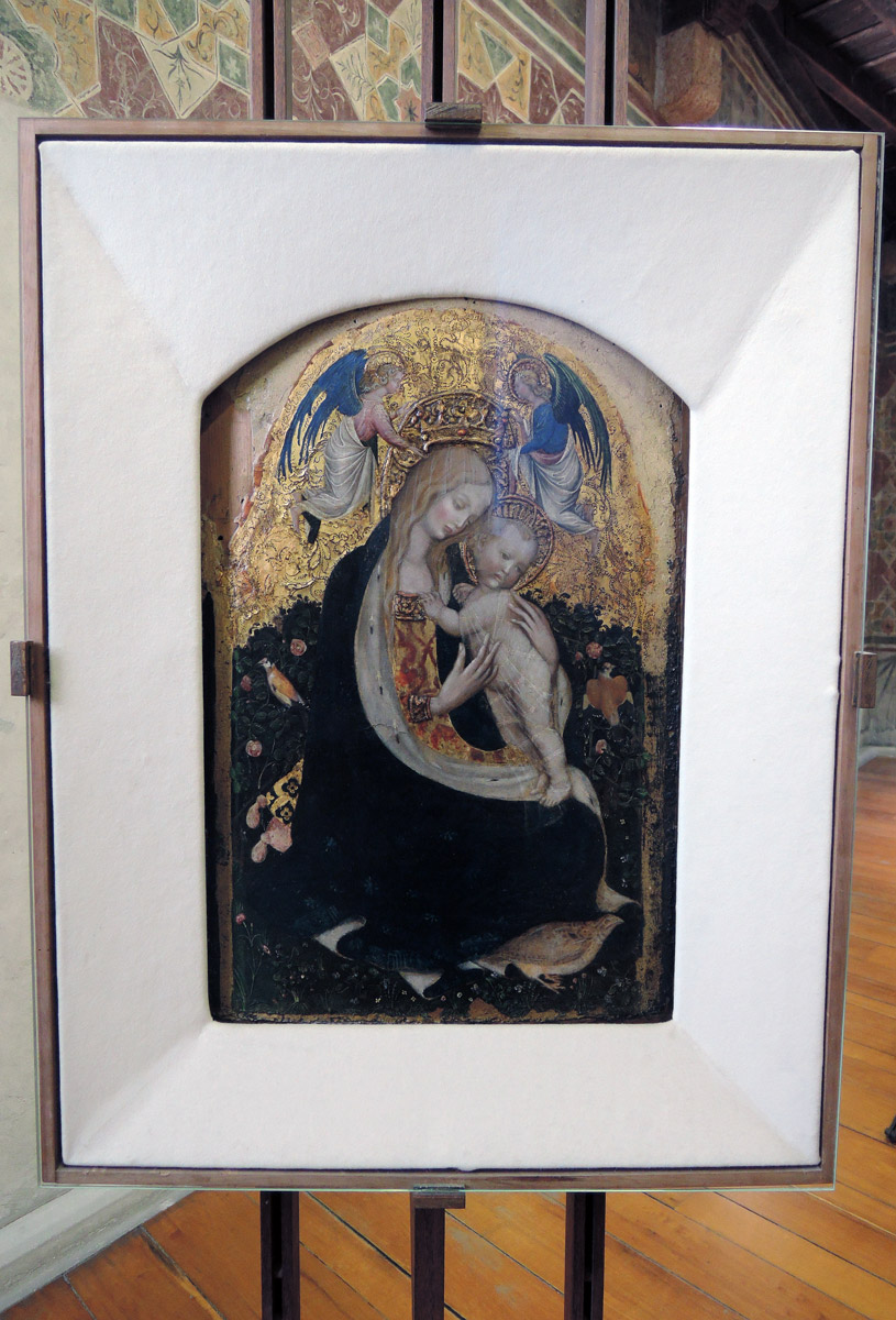 Madonna and Quail, Pisanello, Castelvecchio Museum Highlights