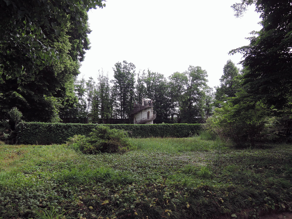 Villa Pisani Maze from the outside
