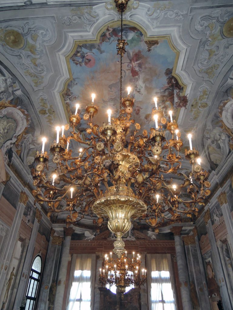 Chandelier in Ca' Rezzonico