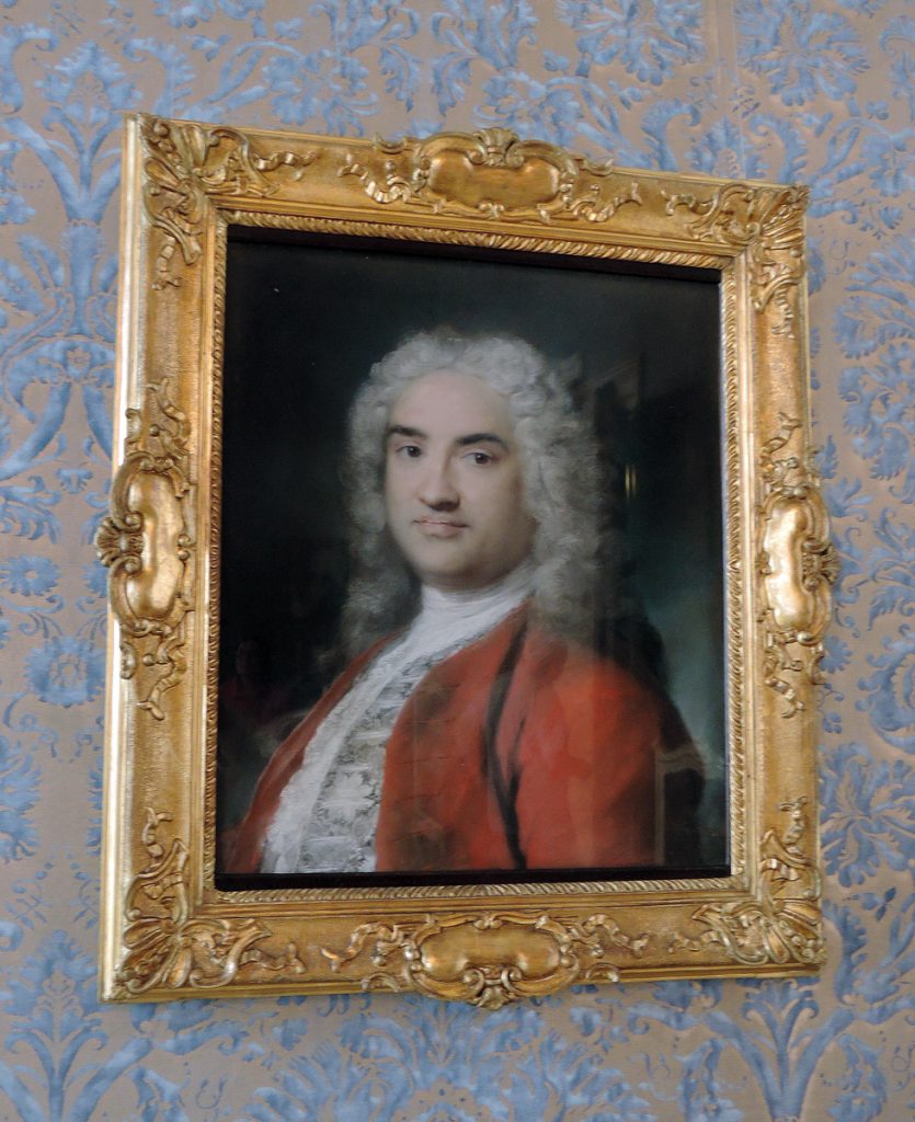 Gentleman in red by Rosalba Carriera
