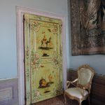 Tapestry room door
