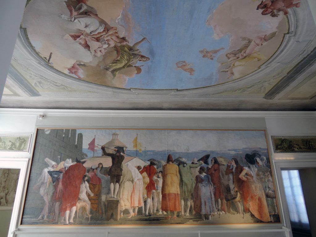 Giandomenico Tiepolo frescoes