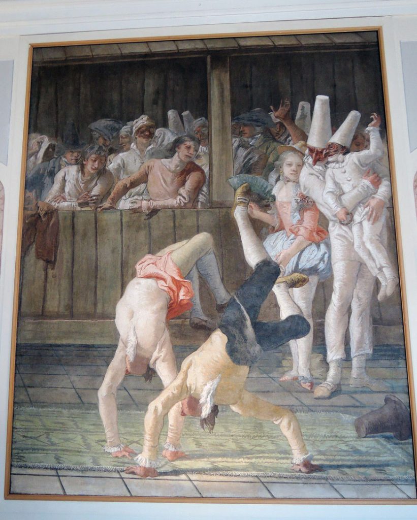 Giandomenico Tiepolo frescoes
