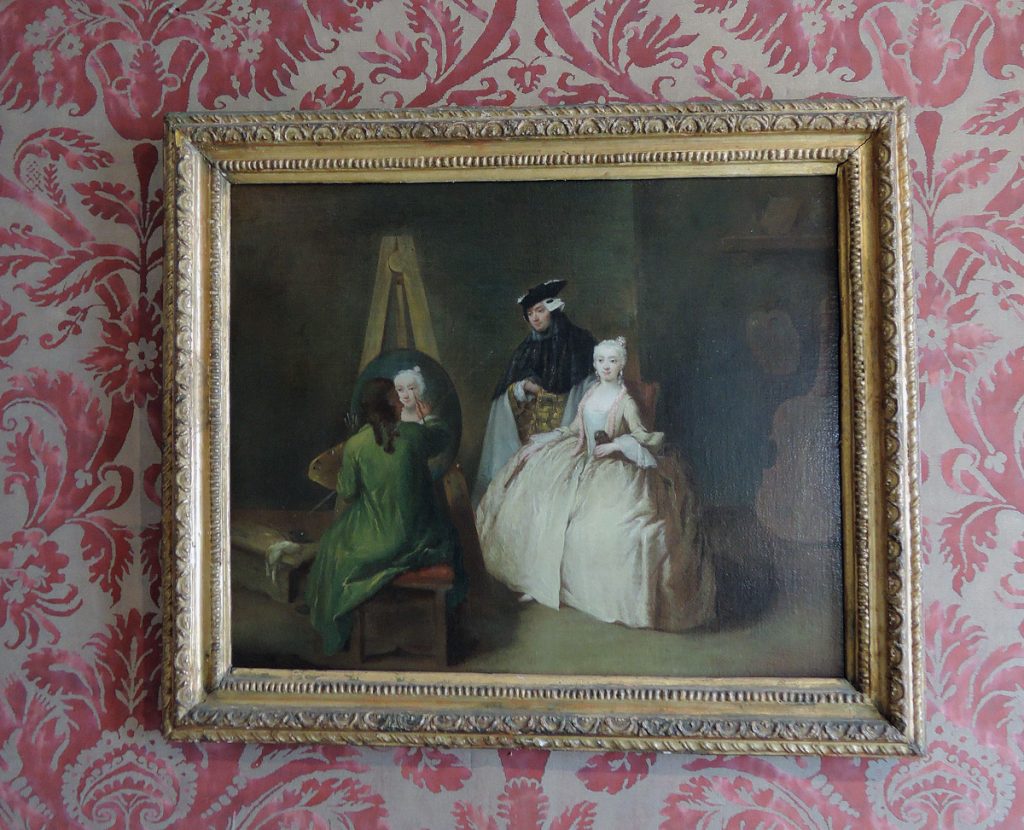 In the atelier of the painter