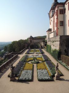 Würzburg Festung Marienberg garden