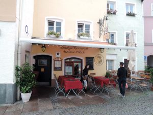 Madame Plüsch in Füssen. That's not us in the photo!