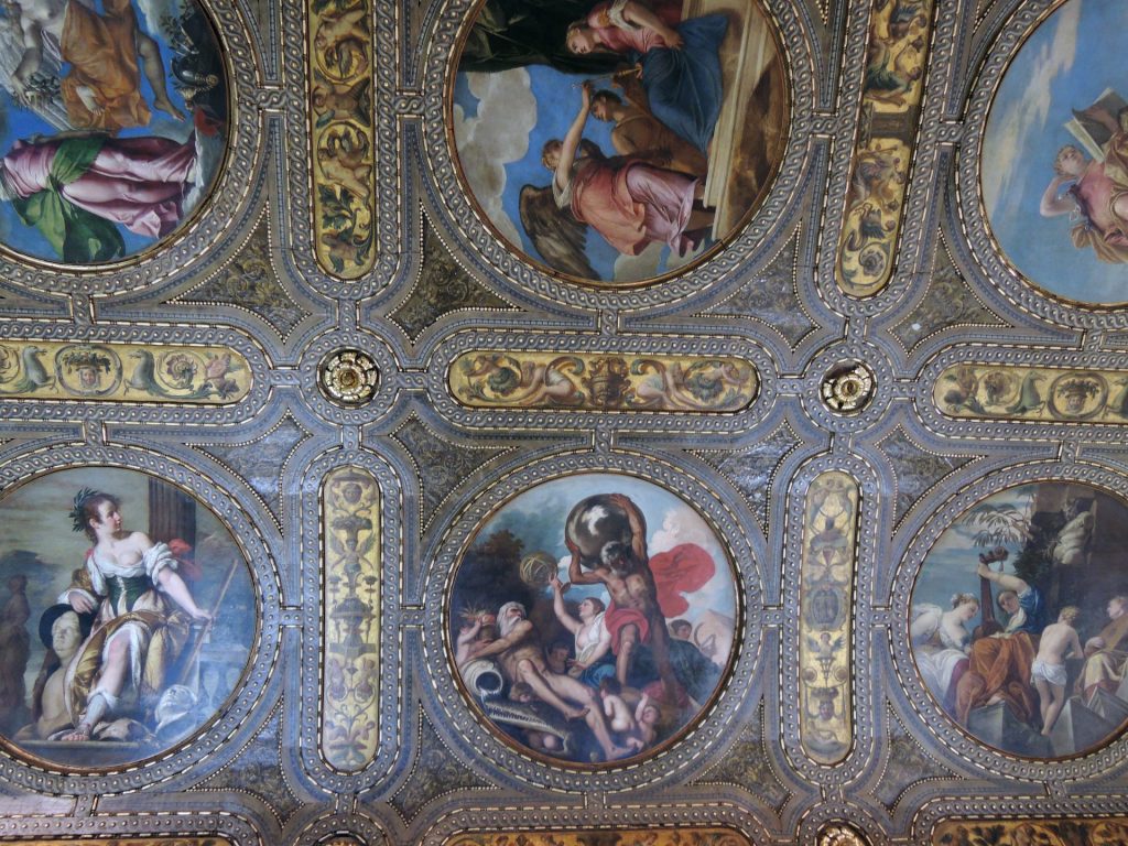 Ceiling, Monumental Rooms of the Biblioteca Marciana