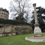 Codalunga turret mast, also called "della Gatta" (of the cat)