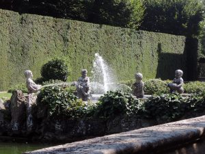 The Rainbow Fountain, Valsanzibio Garden