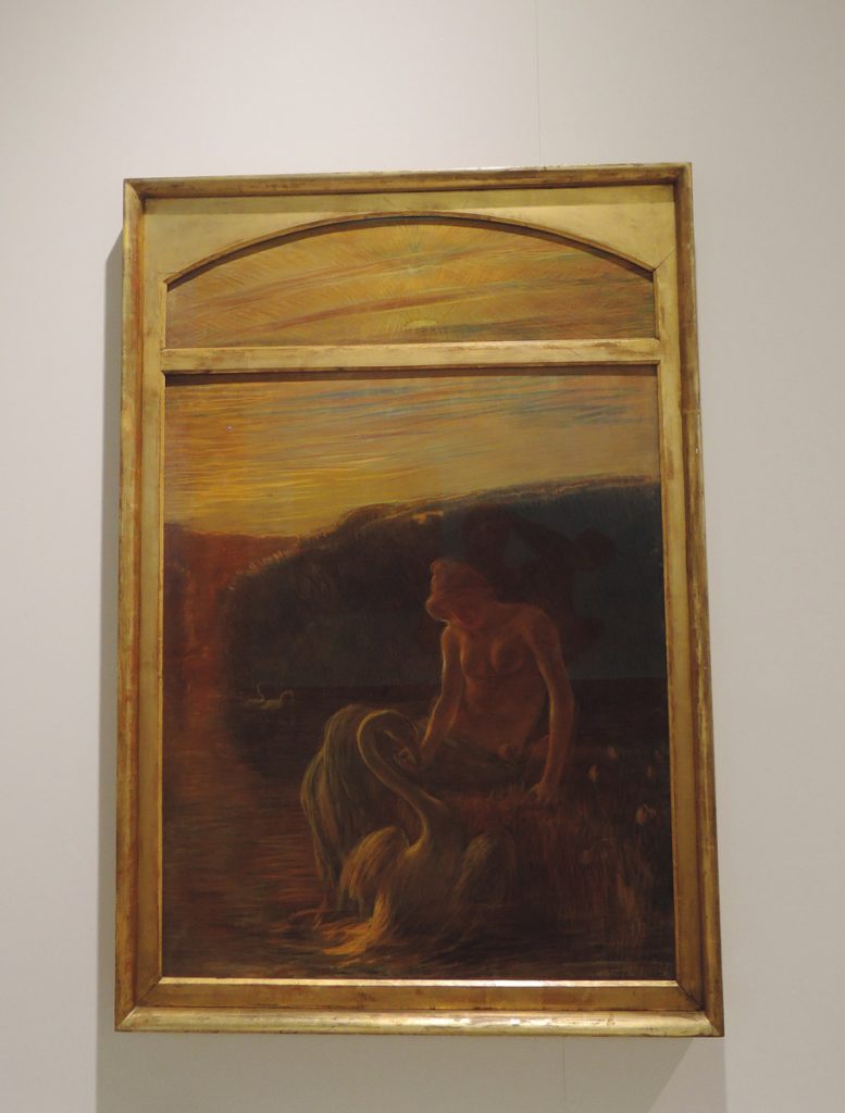 Leda by Gaetano Previati