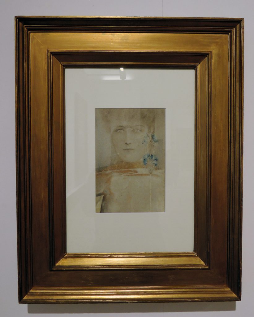 The White Mask, Khnopff