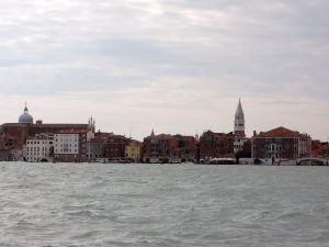 Venice from the boat