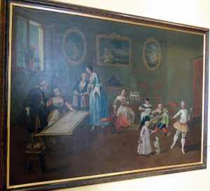 Pietro Longhi, The emobroidery laboratory (18th century)