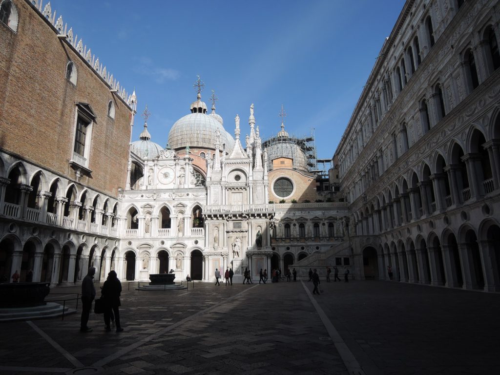 Doge's Palace courtyard