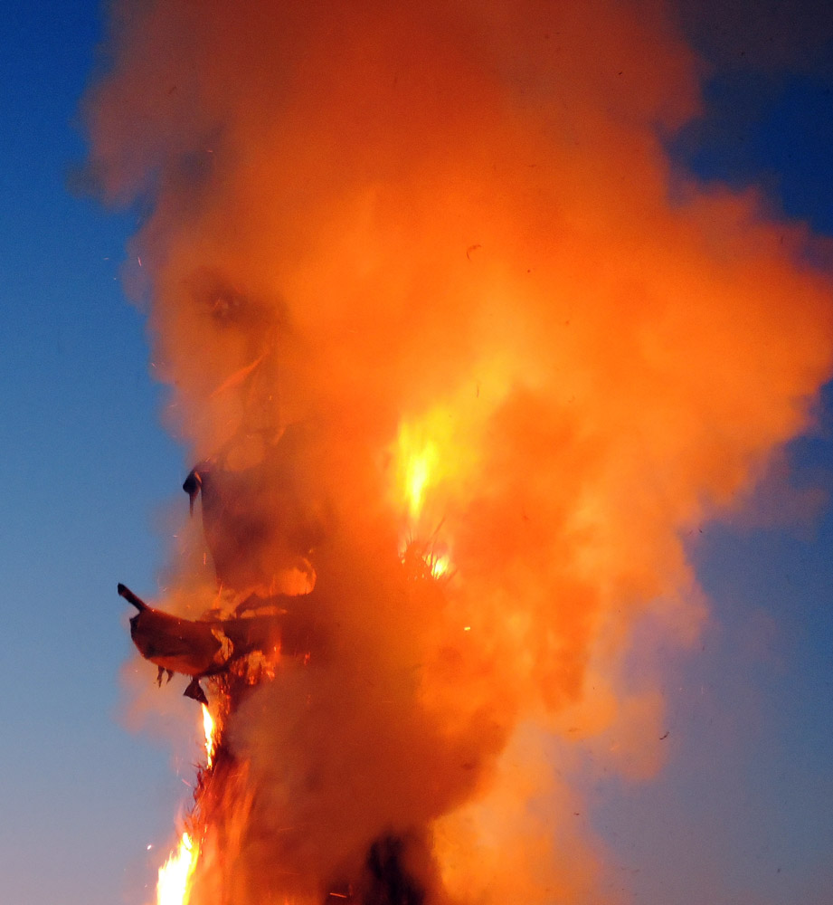 Befana bonfire, Padova