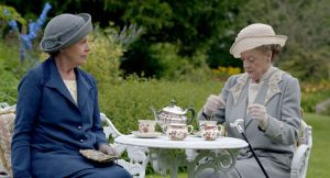 Just imagine me sipping tea with them