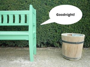 Italian idioms Buonanotte al secchio