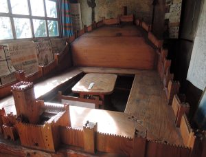 Marostica Walls bench, Osteria Madonnetta