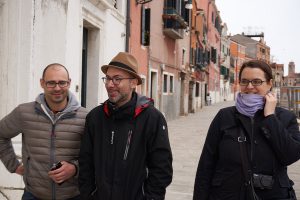 Giulio, Tomaso and me, photo by Ivan Pirlik