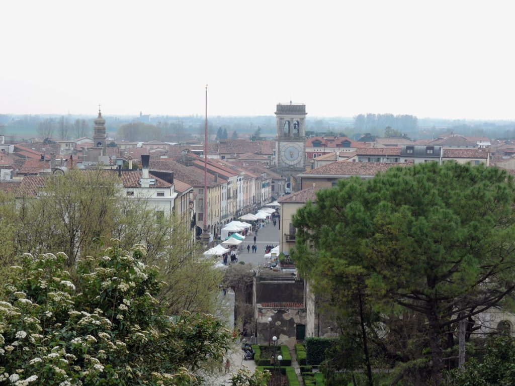 Main street and civic tower