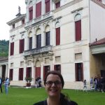 Me in front of Villa Angarano