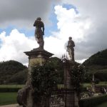 The gate with roses