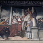 San Rocco in front of the Pope