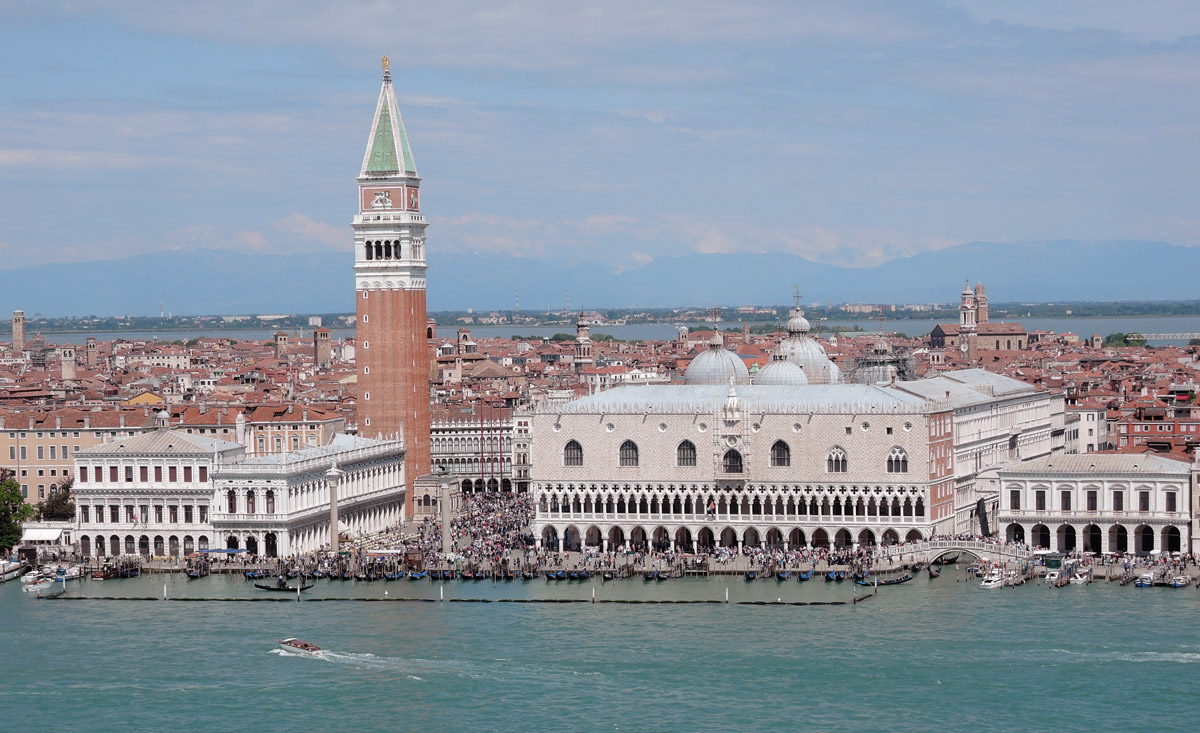 San Giorgio Venice, 2 newlyweds and a cruise