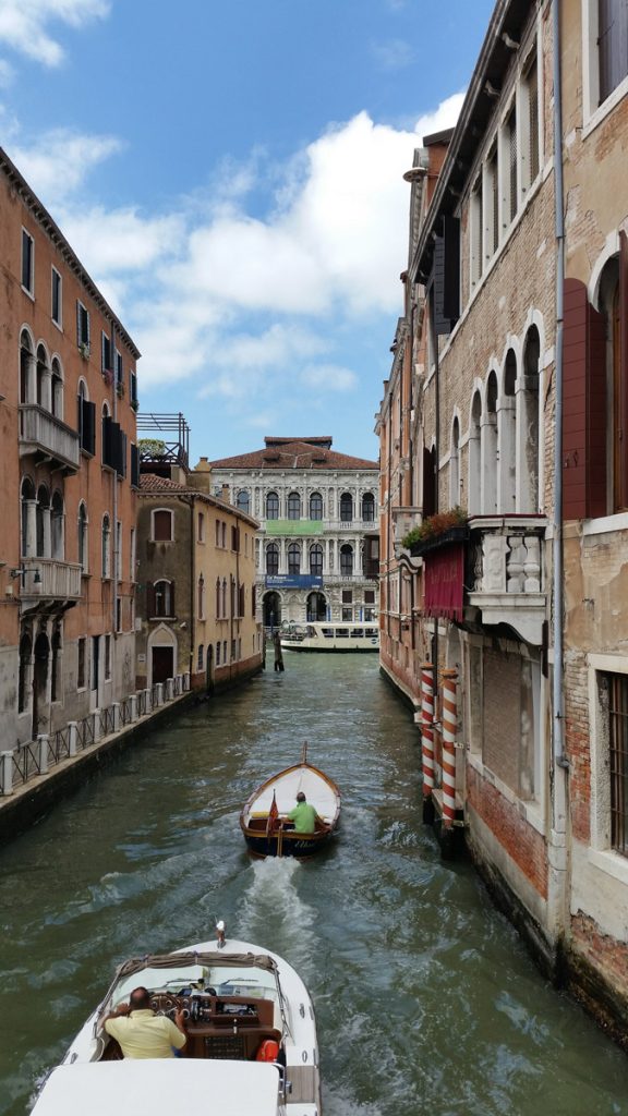 Canal and Facade of Ca' Pesaro