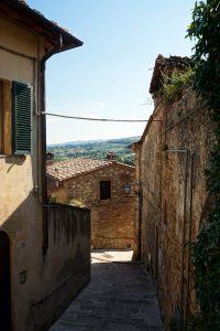 Look at the panorama on the background, Cetona