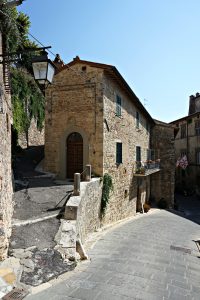 Street, Sarteano Italy