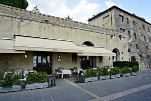 Restaurant facade