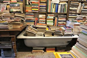 Bathtub Acqua Alta bookshop