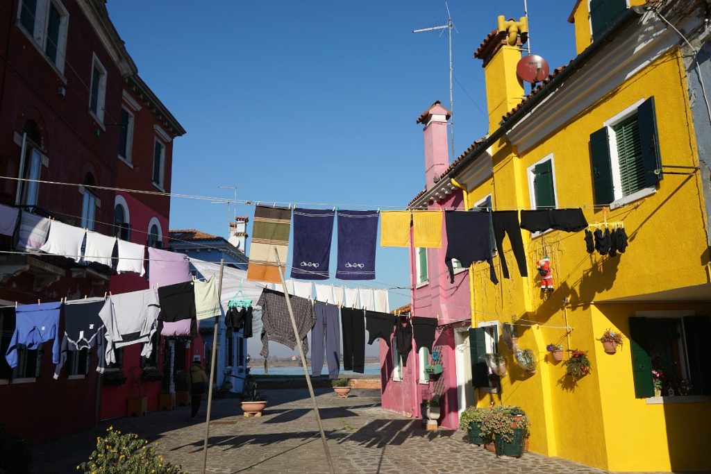 Washing lines, Island of Burano