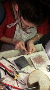 Silvia working