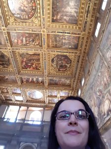 Me in the Hall of the 500, Florence in 1 day