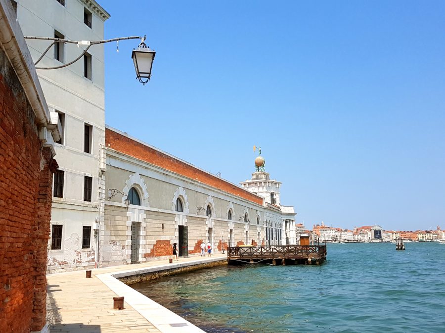 Arriving at Punta della Dogana