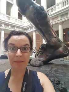 Me and the giant's feet