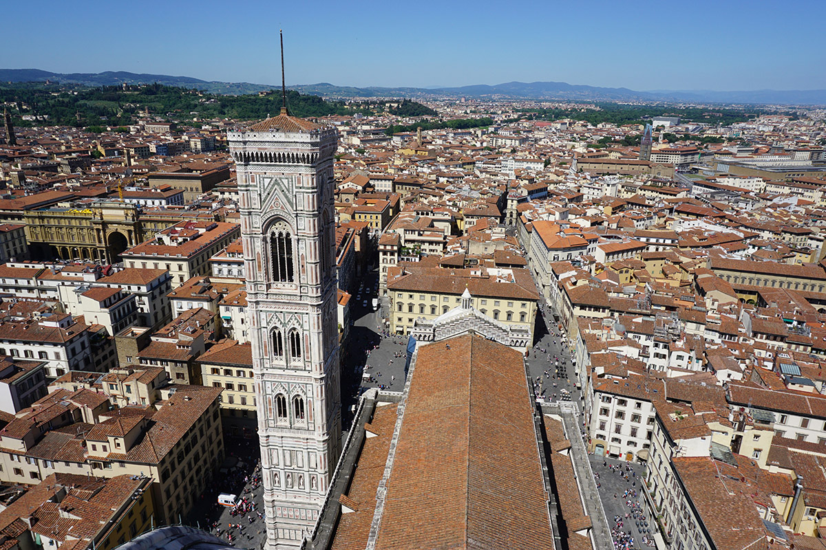 Panorama from Florence Cathedral Dome